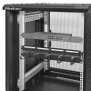 Qoltec Organizer kabli do szaf RACK 19 | 1U
